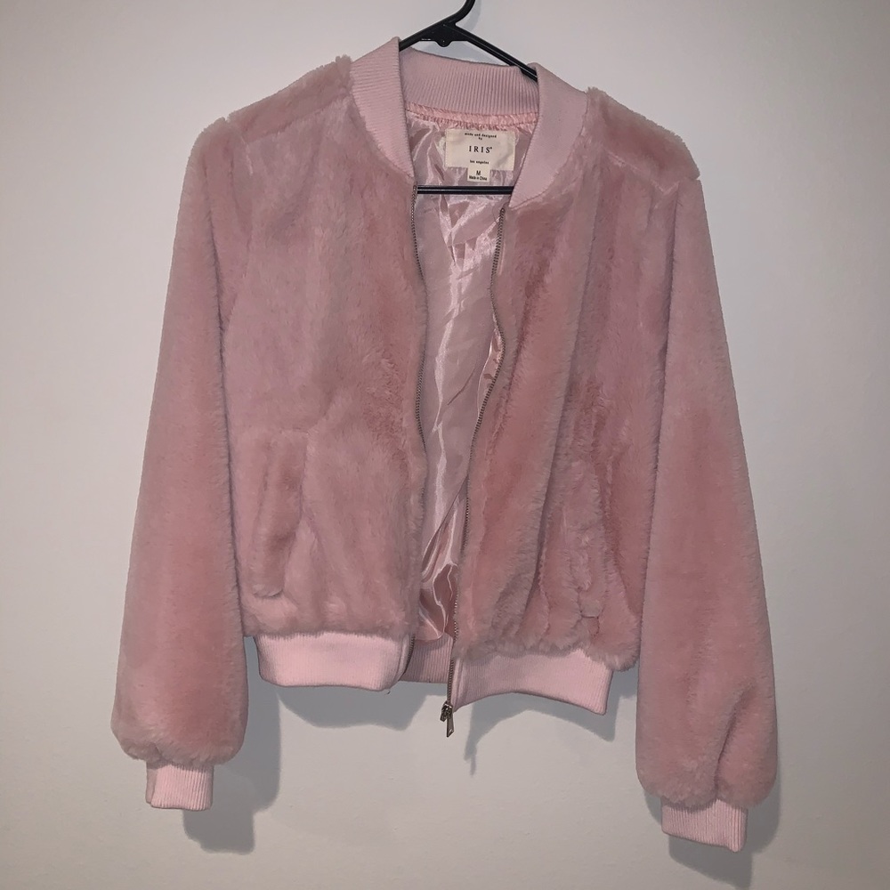 Nice faux fur jacket